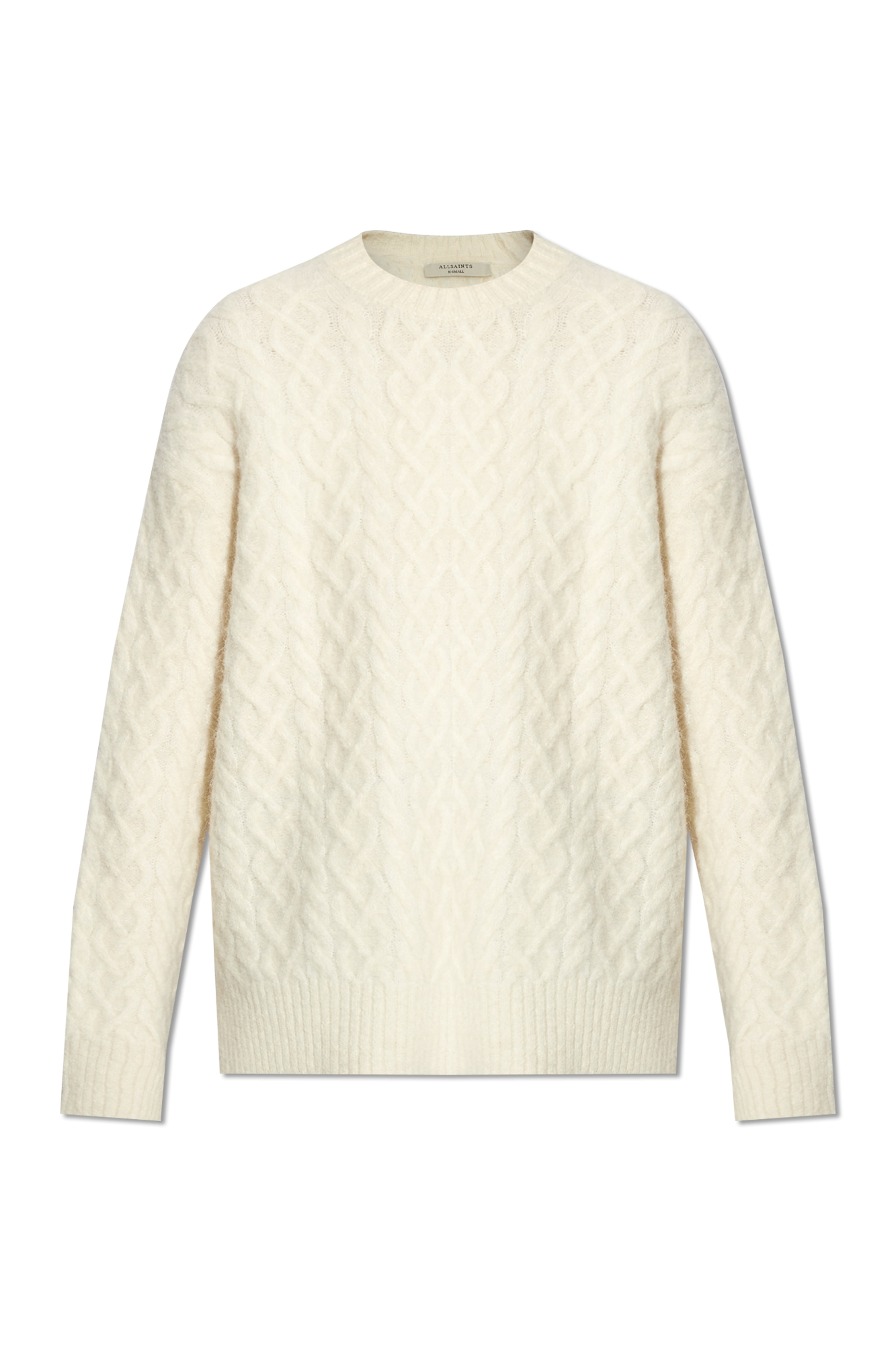 All saints clearance cable knit sweater